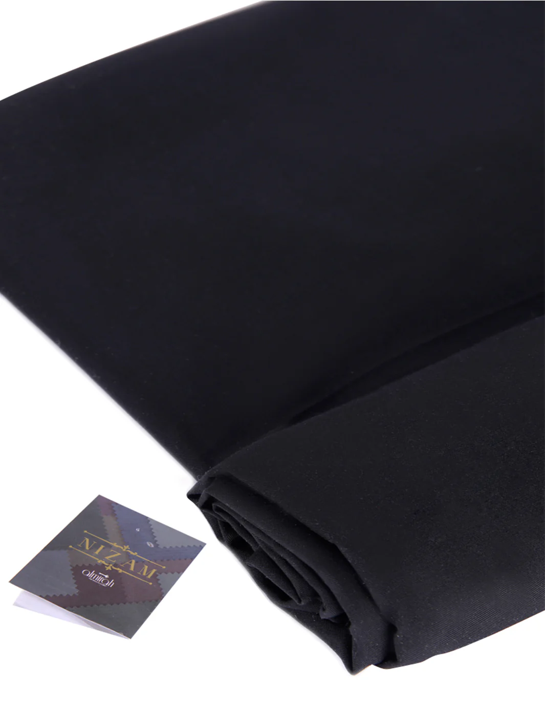 Black Blended Unstitched - AL-Nizam-19