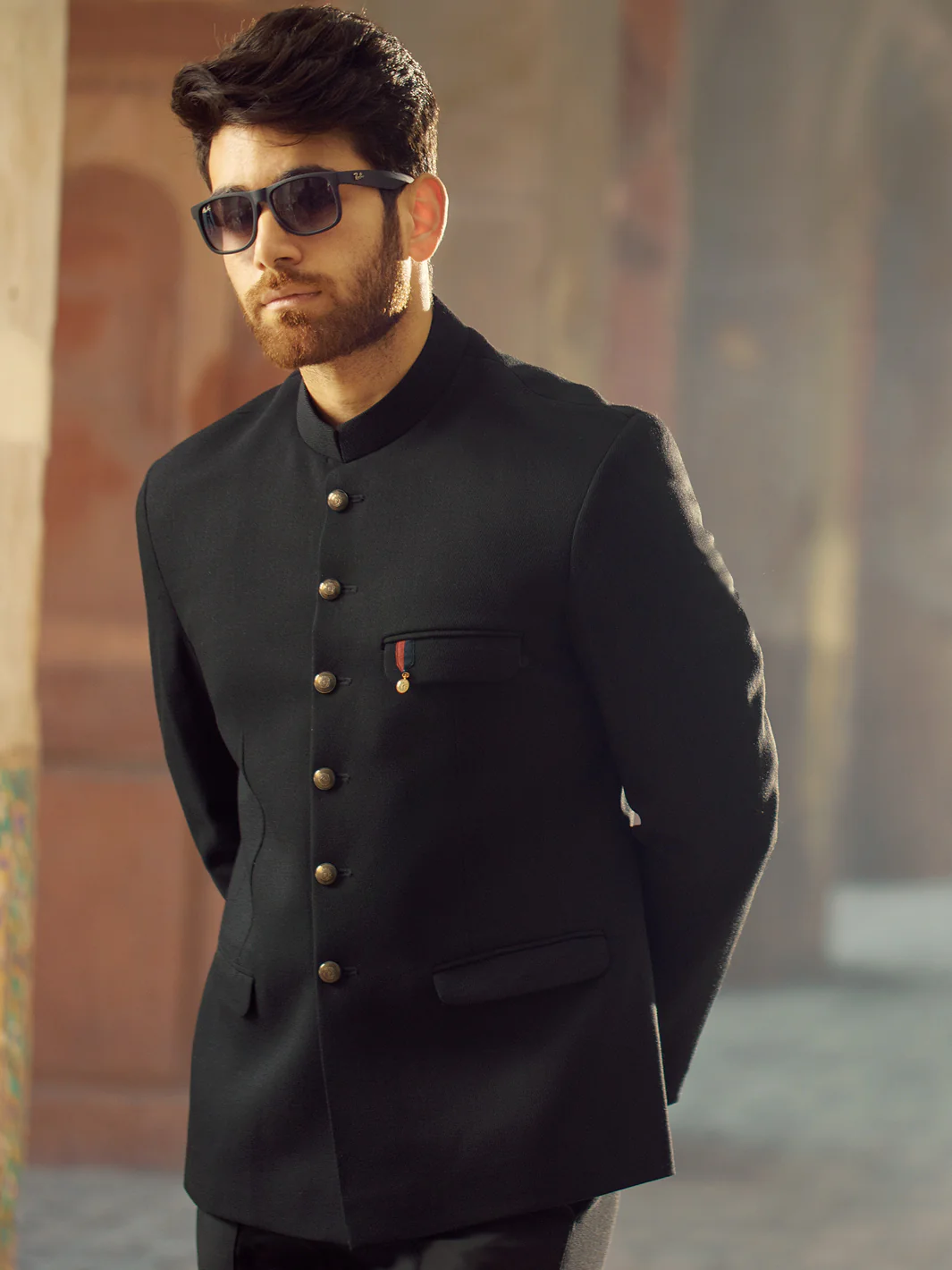 Black Prince Coat - AL-PCS-005 - Image 2