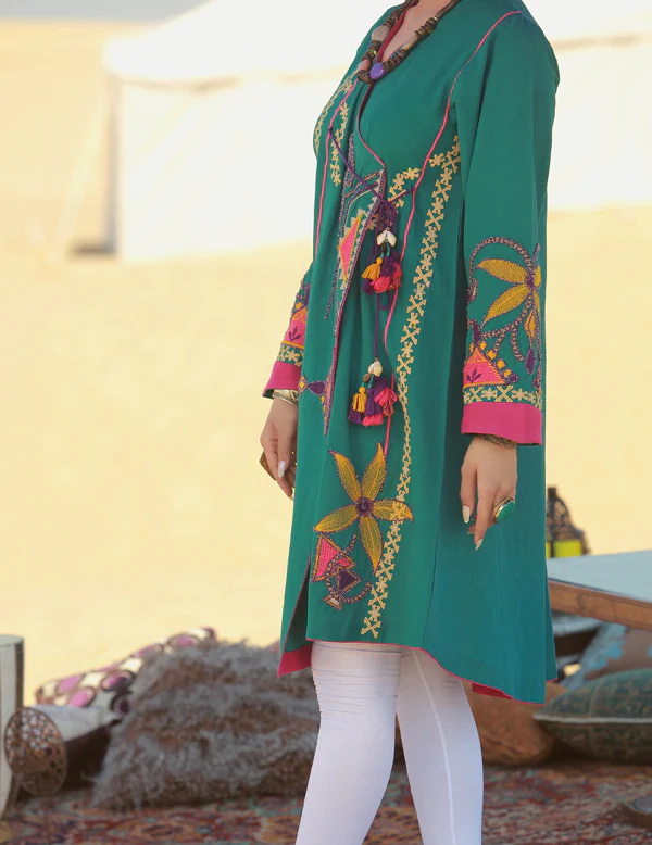 Green Tunic - LK-146 - Image 3