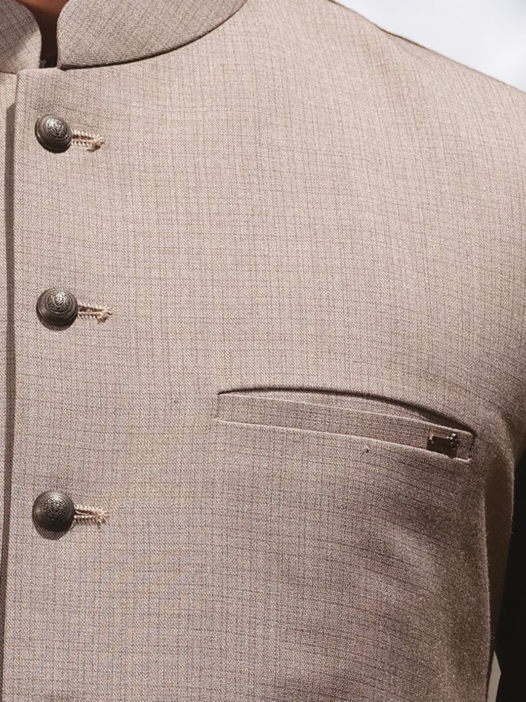 Grey Suiting Waistcoat - WC-280 - Image 3